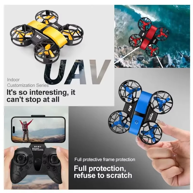 Drone Camera 4K - Dron D12 Mini 4K Profesjonalny z