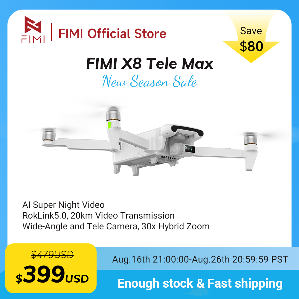 FIMI X8 Tele Max Nowy Dron z S – Drone Camera Wide Angle recenzja i cena