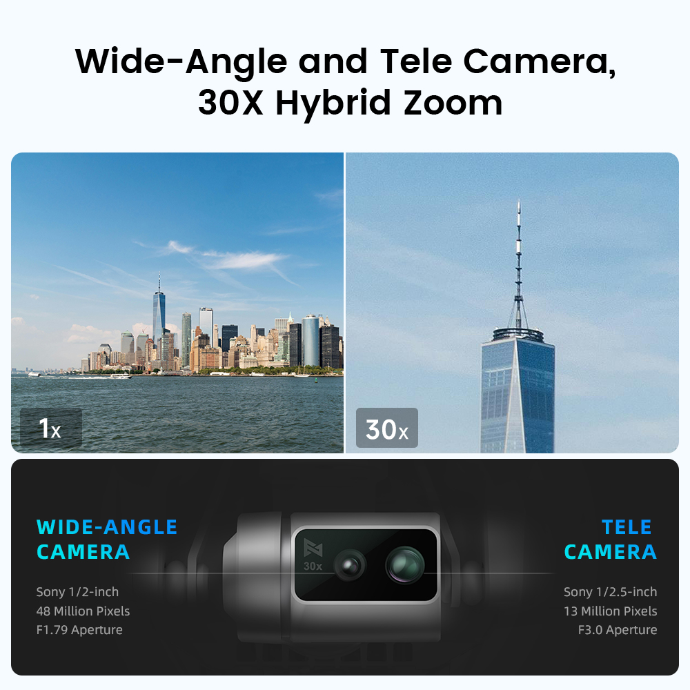 FIMI X8 Tele Max Nowy Dron z S – Drone Camera Wide Angle recenzja i cena