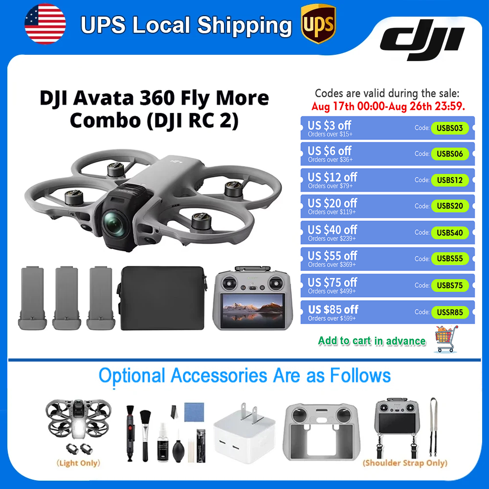 DJI Avata 360 Fly More Combo 4 – Drone Camera Vlog recenzja i cena
