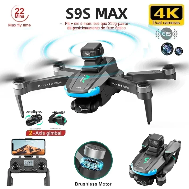 NOWOŚĆ S9S MAX MINI Drone 4K 2 – Drone Camera 4K recenzja i cena