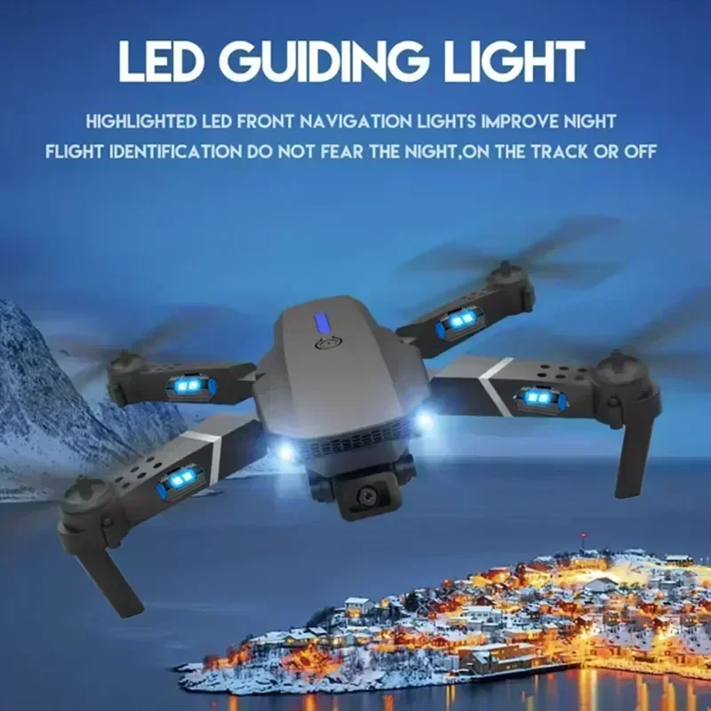 E88 Pro WIFI FPV Drone Wide An – Drone Camera 4K recenzja i cena